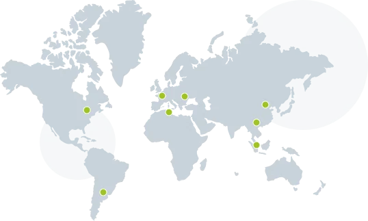 La présence internationale de Streamwide avec un réseau de bureaux dans le monde entier